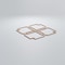 Ekena Millwork Large Englewood Decorative Fretwork Wood Wall Panels, Alder, 23 3/8"W x 23 3/8"H x 3/8"T WALW24X24X0375EWDAL - alternate 5